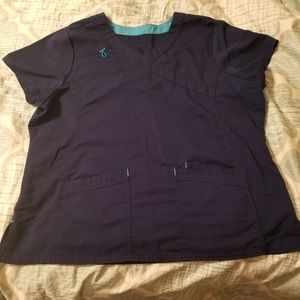 5 sets scrubstar navy / indigo scrubs size XL